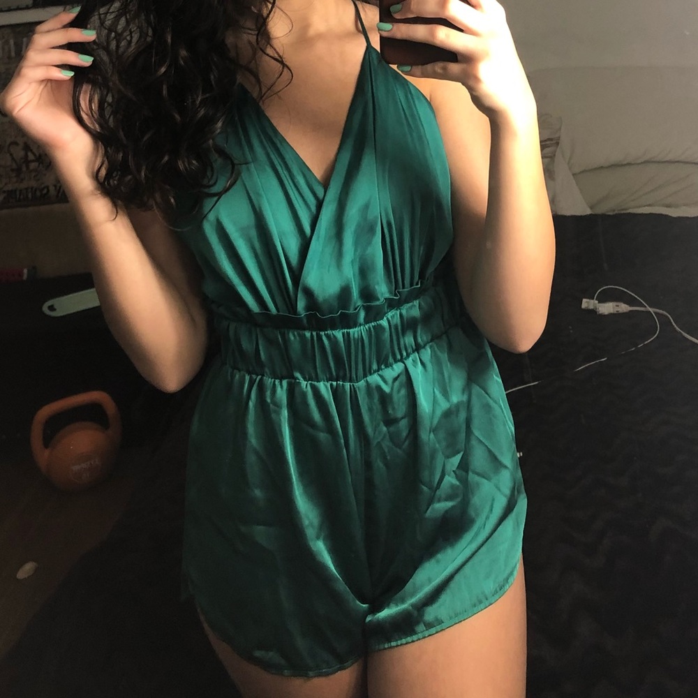 Silk Romper